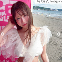 もえあず、ソロショット　※「もえあず」Instagram