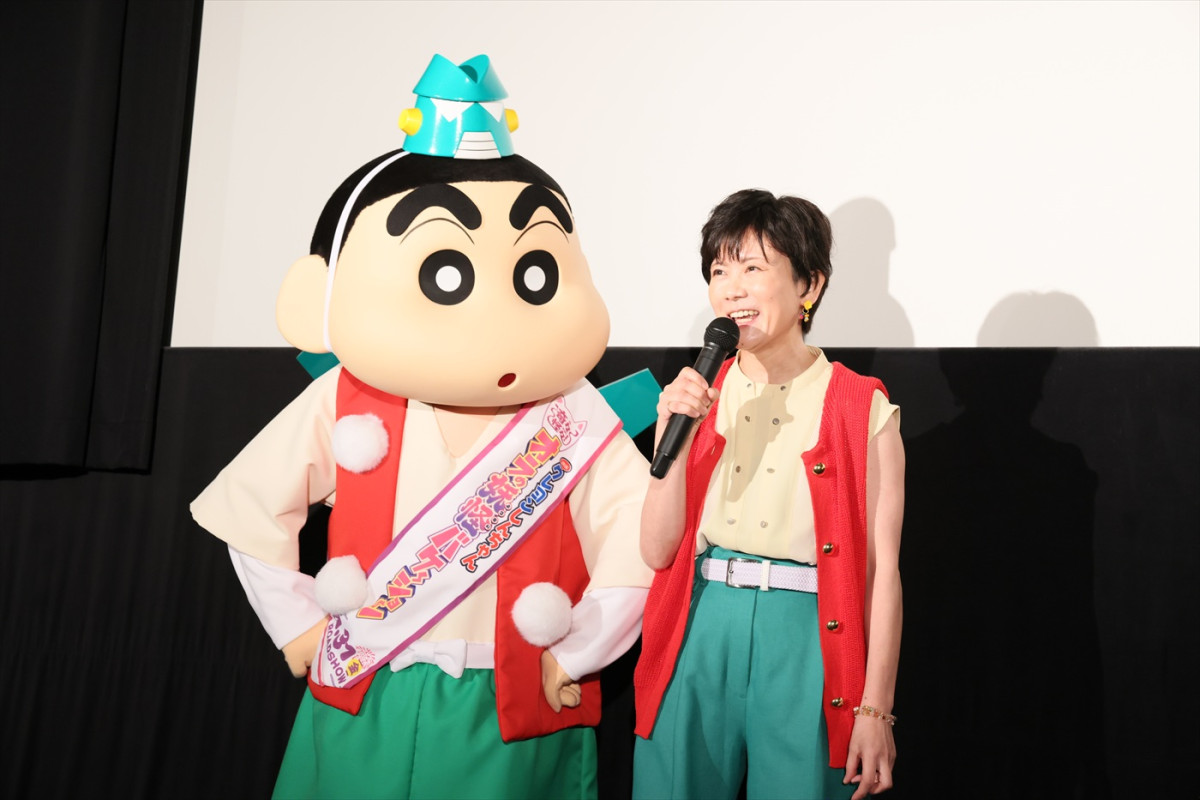 『映画クレヨンしんちゃん』最新作の舞台、秋田・大曲でマユリカ＆しんのすけが一日駅長に！