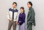 （左から）武内駿輔、ゆきのさつき、三木眞一郎
