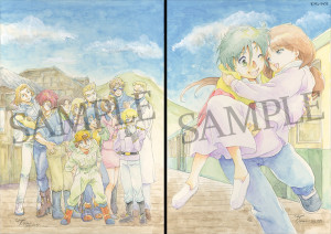 「『機動新世紀ガンダムX』記録全集 A.W. 30th Chronicle」メカニカルデザイン・大河原邦男　描き下ろし冊子2「Resolution」表紙イラスト