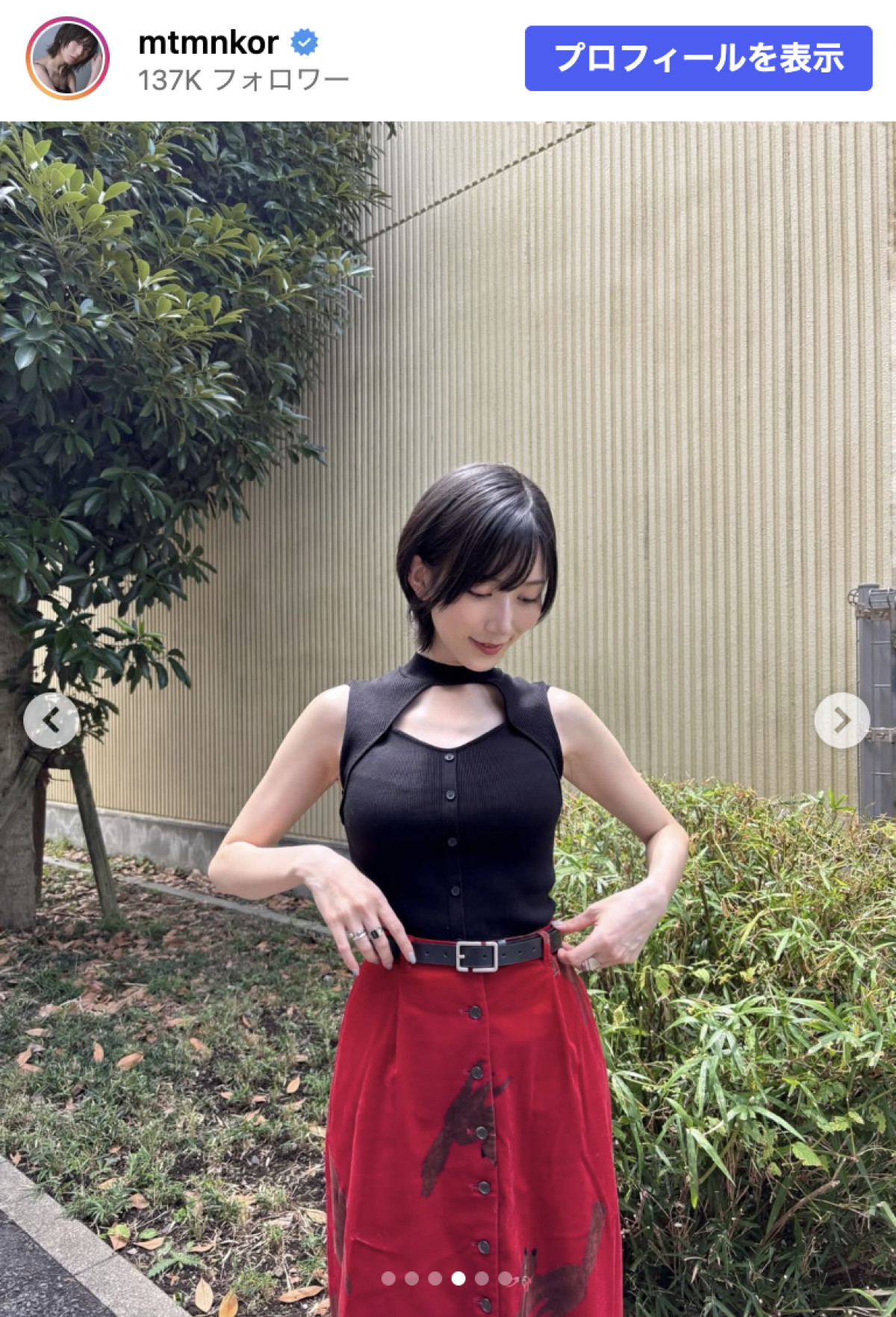 AKB活動終了から14年、アーティスト美女、ノースリーブの最新ショットに反響「いつ見ても美人」