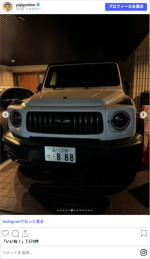 ユージ、愛車　※「ユージ」Instagram