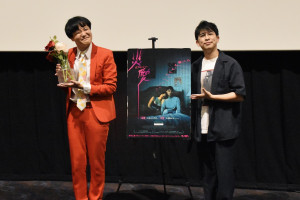 『オブセッション 災愛』 愛してるが止まらない スペシャルトークショーより　左から、あんこ、ジャガモンド斉藤