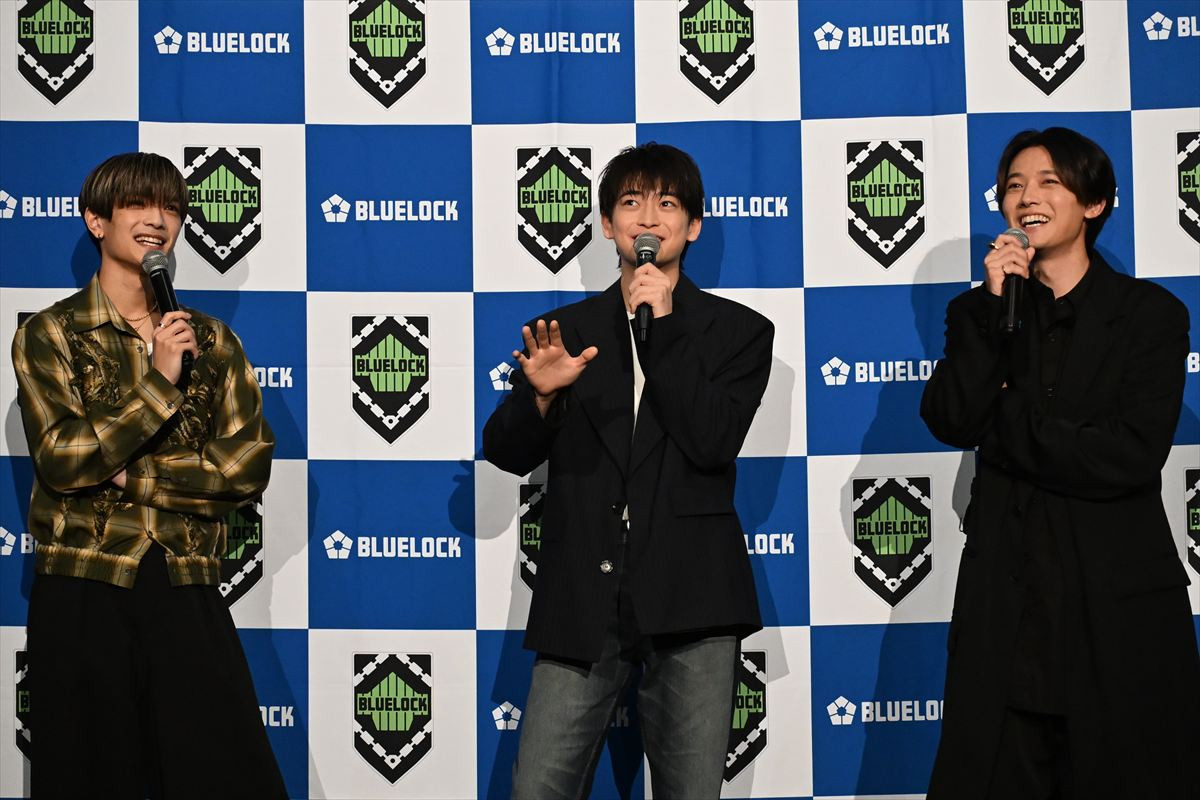 高橋文哉・櫻井海音・高橋恭平「こんな舞台挨拶ないよ！」『ブルーロック』自由すぎるイベントレポート