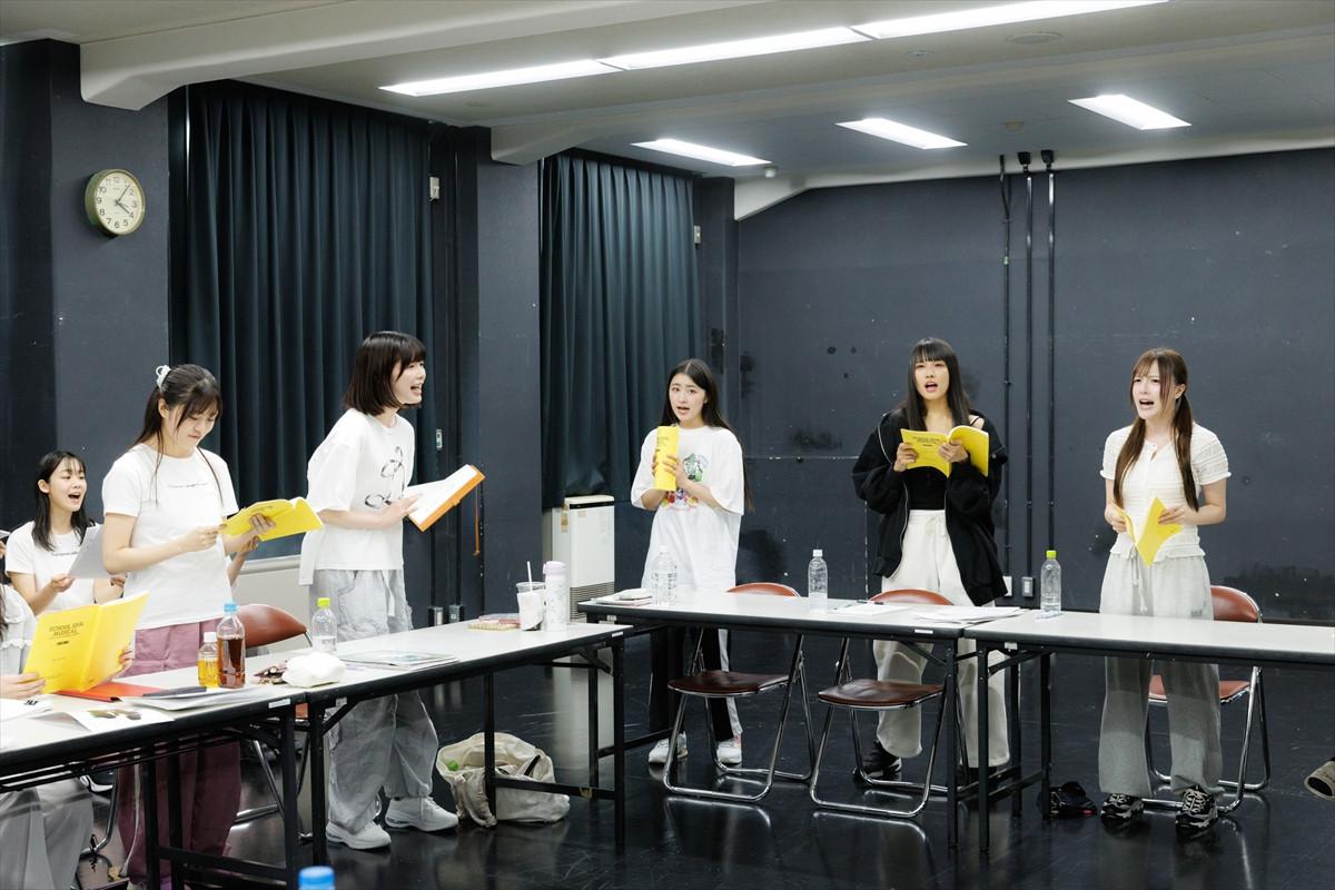 初演以来となる“回転舞台”復活で目指すは最高の没入感！『スクールアイドルミュージカル』稽古場オフィシャルレポート