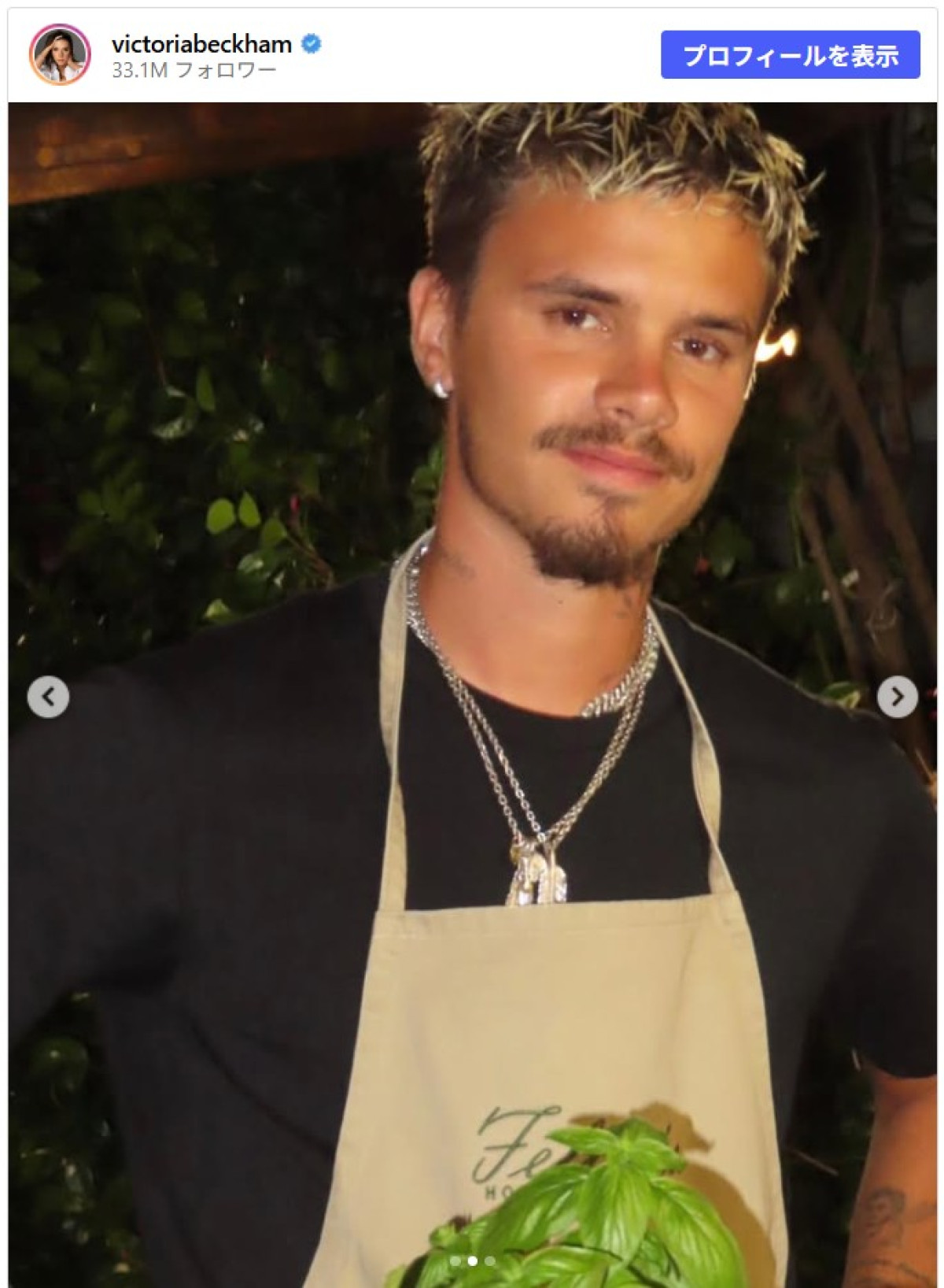 ベッカム家のイケメン次男ロメオが24歳に！　両親が思い出フォトで祝福＆妹ハーパーからもメッセージ