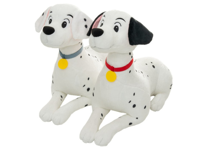 ファミマに『101匹わんちゃん』の「Happyくじ」登場へ！　ポンゴ＆パディータが成犬サイズのぬいぐるみに