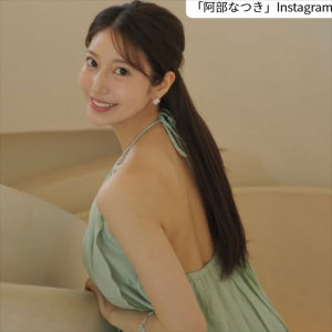 阿部なつき、ソロショット　※「阿部なつき」Instagram