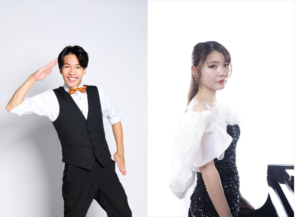 （左から）新井瑛久、長富彩
