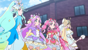 『映画名探偵プリキュア！不思議な庭と2人の秘密』場面カット