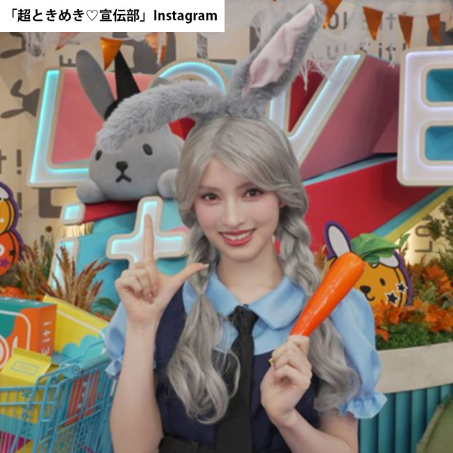 菅田愛貴ソロショット　※「超ときめき宣伝部」公式X