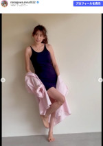中川安奈、グラビア撮影　※「中川安奈」Instagram