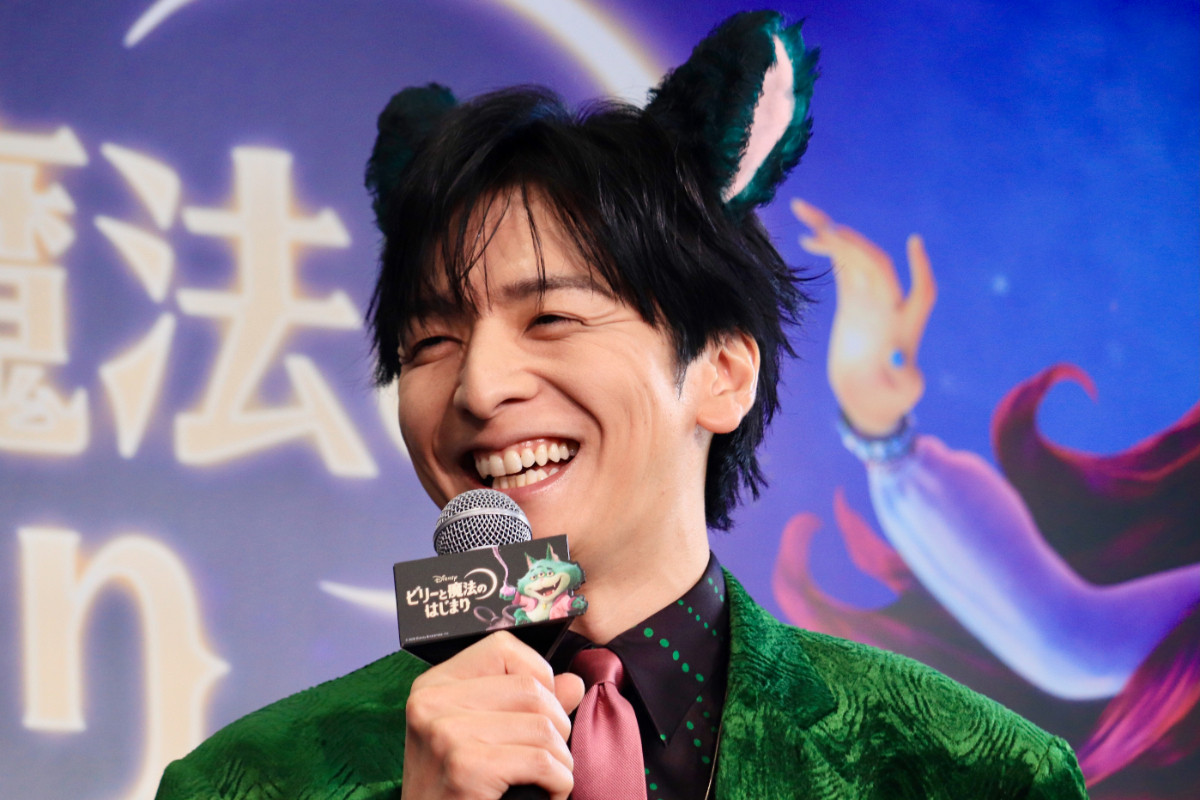 生田斗真、ディズニー新作映画の日本版声優に抜てき！　畑芽育と渋谷でサプライズ発表
