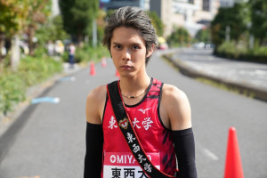 ドラマ『俺たちの箱根駅伝』に出演する細田佳央太