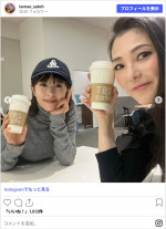 さとう珠緒、全然いける！　初代ミニスカポリス姿　※「さとう珠緒」Instagram
