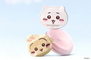 『ちいかわ』の“メイクパフ”が超かわいい！　ケース付きコンプリートボックス「ミルフィー」から登場