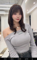 緑川希星、ソロショット　※「緑川希星（きらら）」エックス