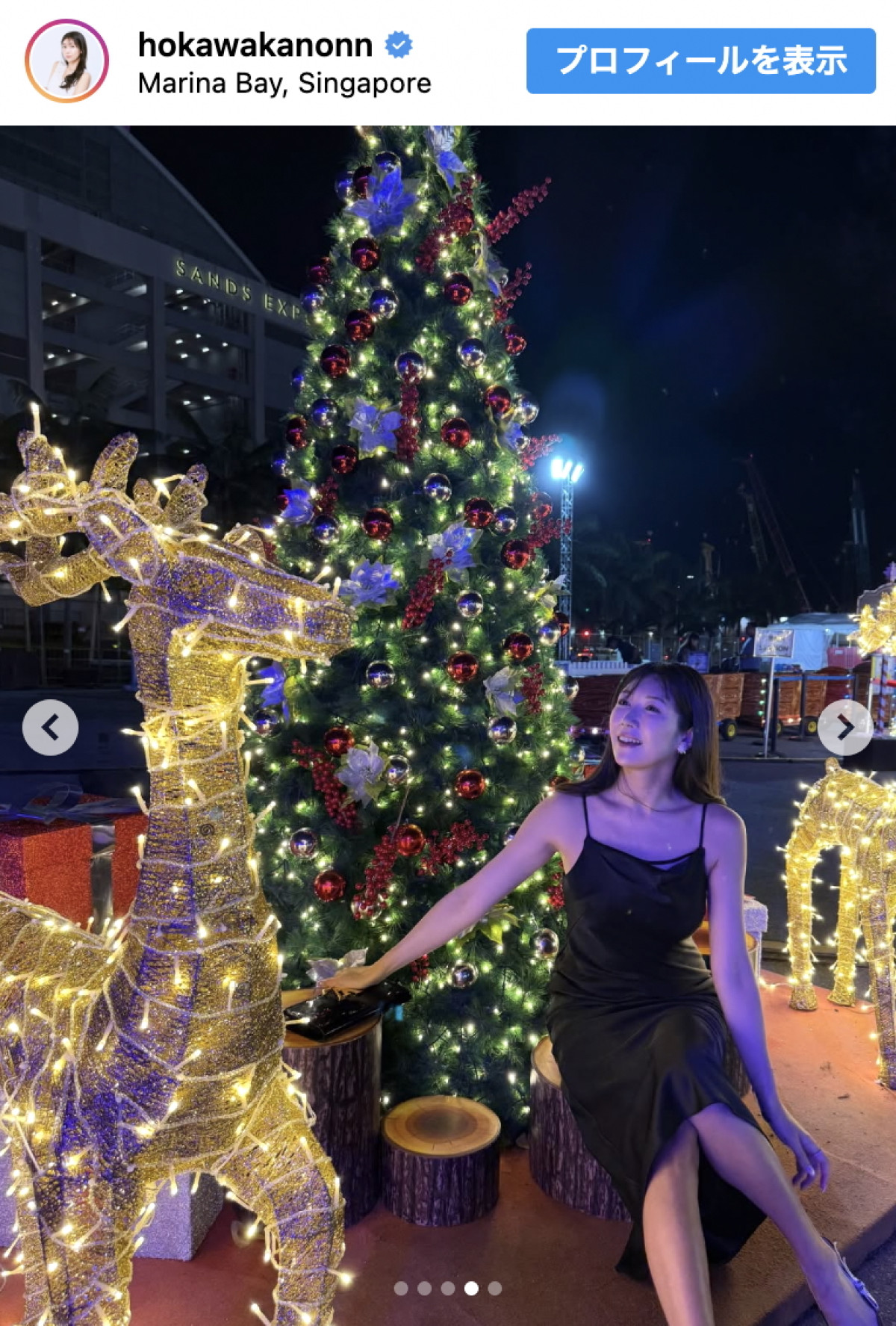 170cm“美しすぎる気象予報士”穂川果音、真冬にこの装い「めちゃくちゃ寒そう」