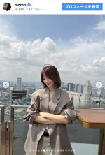 オフショットを多数公開　※「TWICE・モモ」インスタグラム