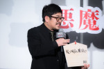 映画『神社 悪魔のささやき』公開記念舞台あいさつに登壇した熊切和嘉監督