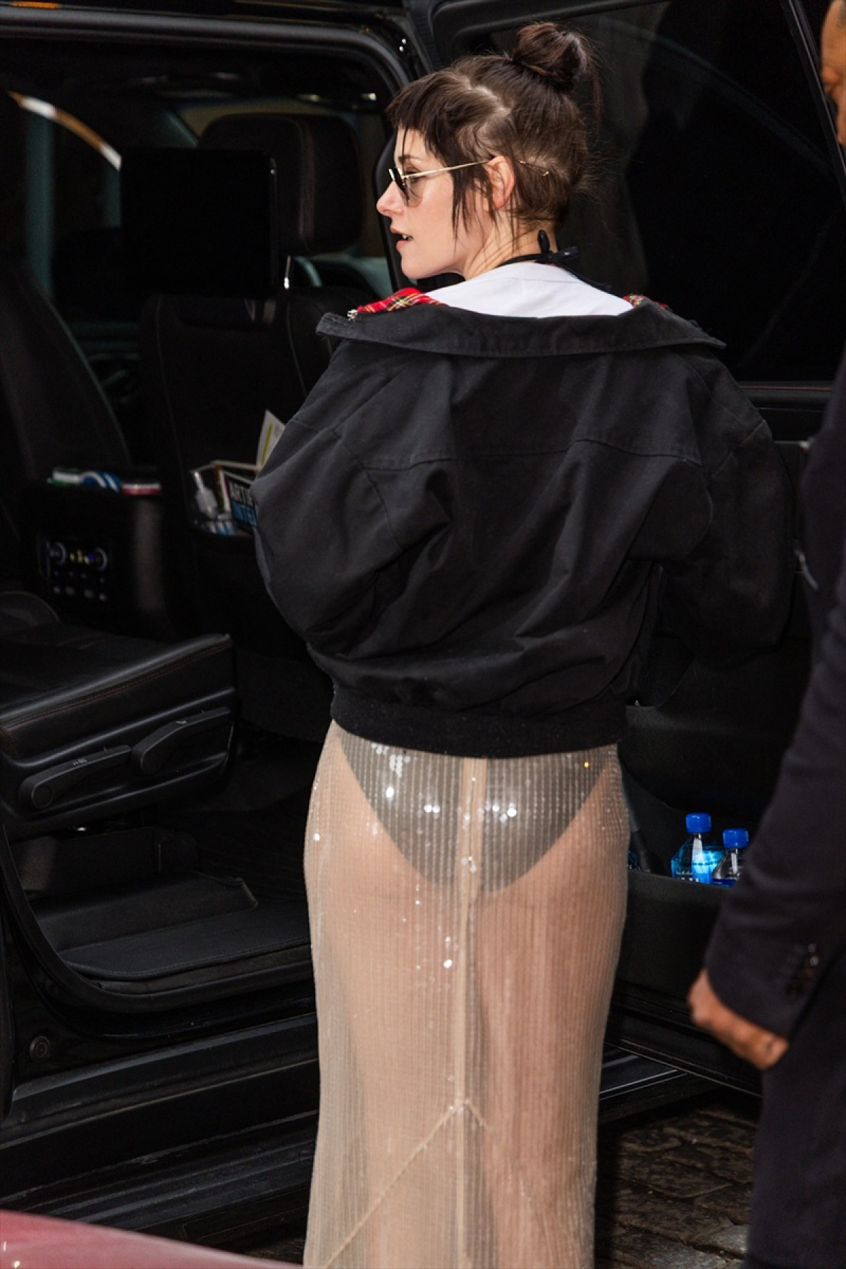 【フォト特集】冬でもスケスケ！　セレブの大胆街角ルック