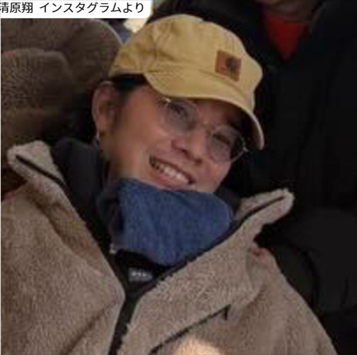 清原翔、近影　※「清原翔」インスタグラム