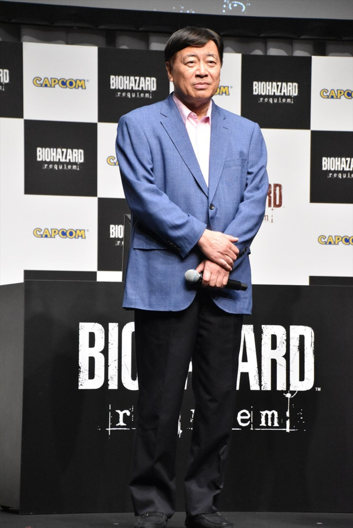 狩野英孝がゾンビとチェンソーを奪い合い「俺のだぞ！」　『バイオハザード レクイエム』完成披露発表会で絶叫