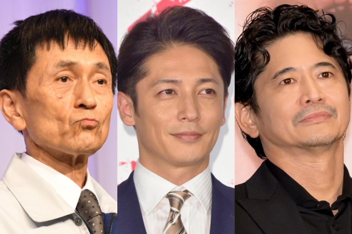 （左から）徳井優、玉木宏、萩原聖人