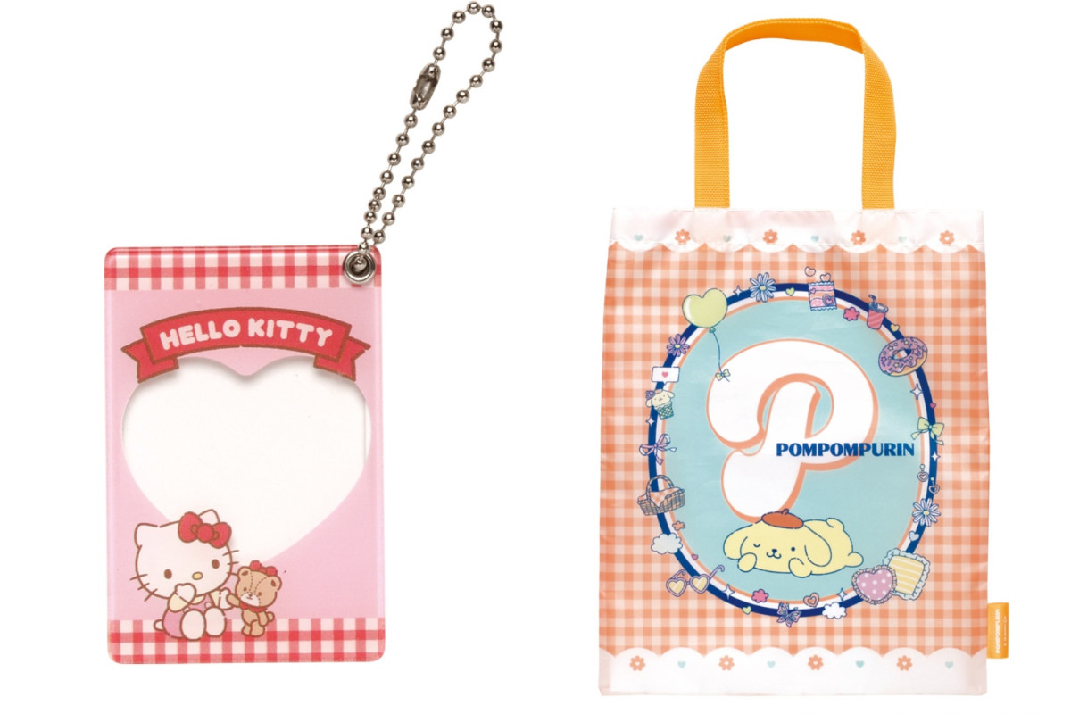 サンリオの「フォトフレーム型キーチェーン」がカプセルトイに登場へ！　チェック柄バッグも同時展開