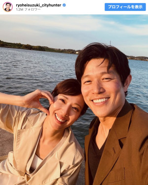 （左から）戸田恵梨香、鈴木亮平　※「鈴木亮平」インスタグラム