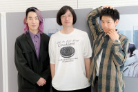 『冬のなんかさ、春のなんかね』トークイベントに登場した（左から）大島育宙、今泉力哉監督、かが屋・加賀翔