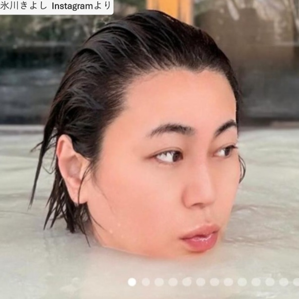 氷川きよし、ソロショット　※「氷川きよし」Instagram