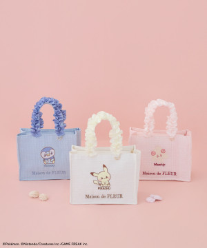 Maison de FLEUR『ポケモン』30周年記念アイテム発売へ！　ピカチュウのフリル付きトートバッグなど26種