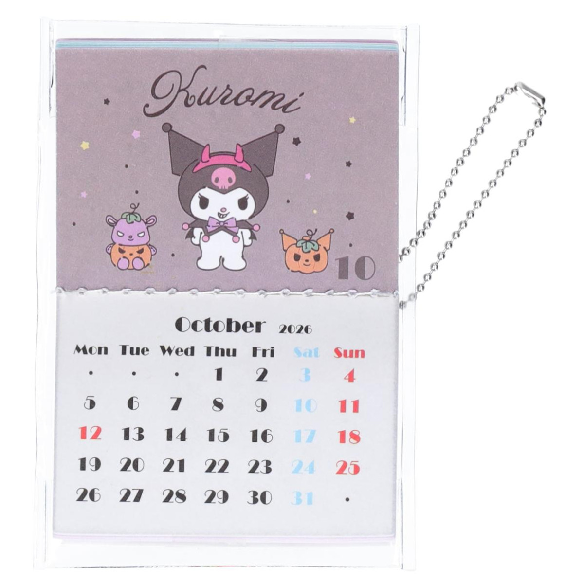 260317「サンリオキャラクターズ ミニカレンダーチャーム」