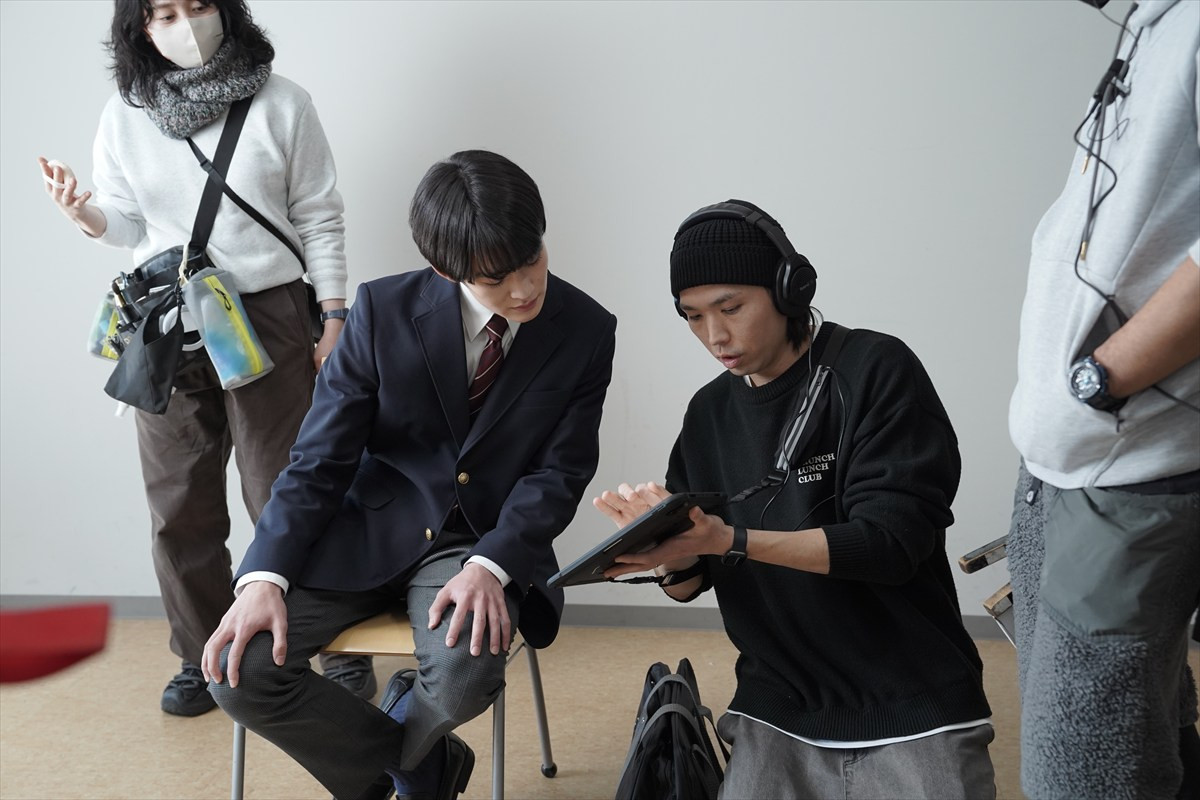 山時聡真×菅野美穂『90メートル』“親子”の絆あふれるメイキング写真解禁