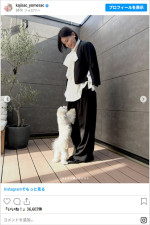 カジサックとヨメサックは三女と長男の卒業式コーデを披露　※「カジサック＆ヨメサック」Instagram