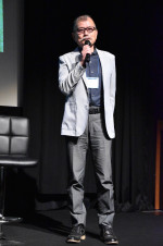 映画『廃用身』トークショー付き最速試写会に登壇した原作者・久坂部羊