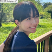 菊池日菜、ソロショット　※「菊池日菜」Instagram