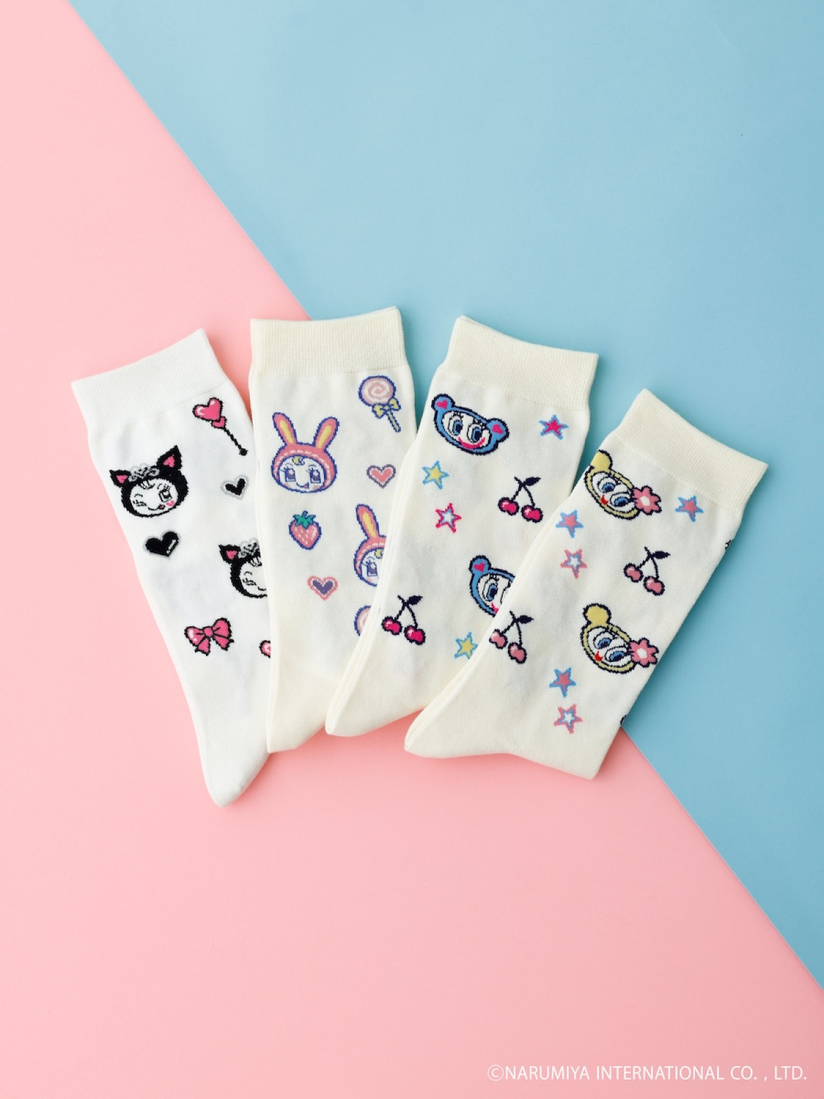 260427_「靴下屋」×ナルミヤキャラクターズ