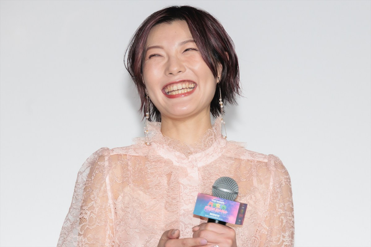 西野七瀬、映画『スーパーマリオ』アンバサダー続投に歓喜「1UPキノコをもらったような気持ち」