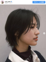 恒松祐里、人生初のショートカットに　※「恒松祐里」インスタグラム