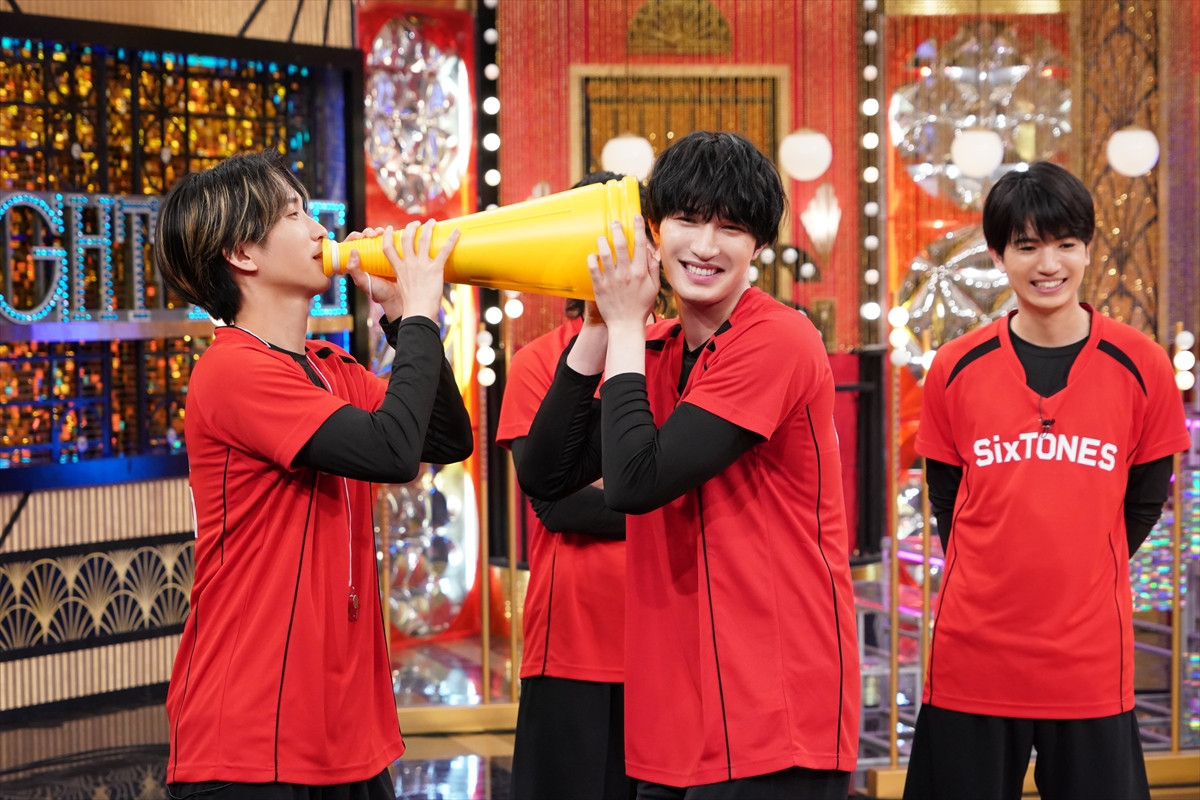 SixTONES、『24時間テレビ49』チャリティーパートナー就任　『名探偵コナン』チャリTシャツは過去最多6色で展開