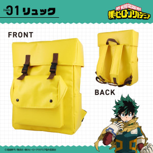 『僕のヒーローアカデミア』の防災セットが登場！　緑谷出久のリュックなど全16点を用意