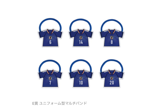 NISSAN サッカー応援グッズ サイン入り 12番 写真）サッカー日本代表の「一番くじ」が初登場！ 応援グッズやサイン