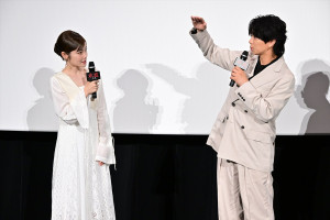 映画『氷血』完成披露上映会にて
