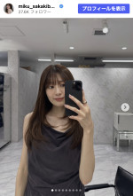 榊原美紅、さらさらヘアのオフショットを披露　※「榊原美紅」Instagram