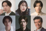 シアタートラム・ネクストジェネレーション vol.18 ‐演劇yoowa『GARDEN』に出演する（上段左から）大久保祥太郎、北村優衣、福崎那由他、（下段左から）遊屋慎太郎、田島亮、大谷亮介