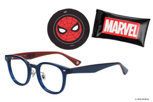 『スパイダーマン』×「Zoff」コラボ第3弾！　クモの巣やロゴをデザインした“アイウェア”が登場