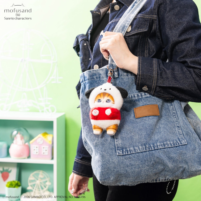 写真）『mofusand』のにゃんこが“サンリオキャラクターズ”に変身