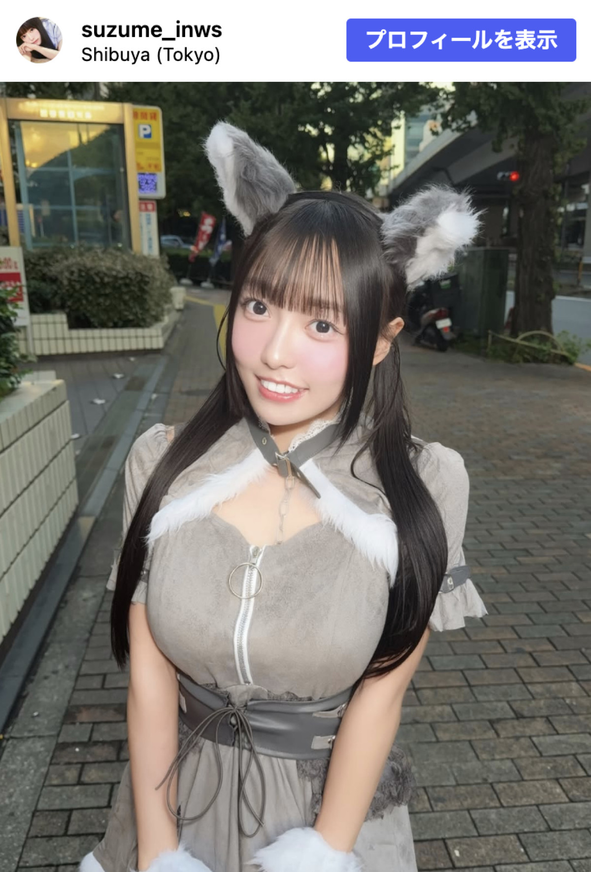 グラビア人気の童顔アイドル、タイトな赤チャイナ服姿が「すっっご」「これは目立つ」とネット衝撃